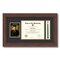 ArtToFrames 8x10 inch Diploma Frame with 4x6 Inch Image Opening and Tassel Opening - Framed with Black and Gold Mats, Comes with Regular Acrylic and Sawtooth Hanger for Wall Hanging (DIT-8x10)